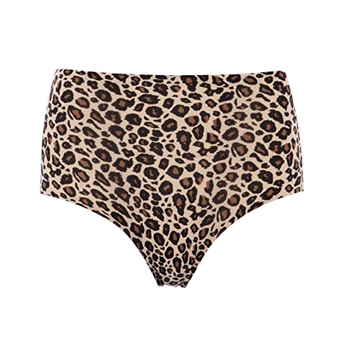 Chantelle Women's Hi Waist Brief, Leopard, One Size #TOP6
