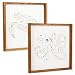 IROSANCO 3D Wooden Wall Art Decor, 4 Pack Beach Theme Bathroom Wall Decor with Turtle, Starfish, Shell & Sea Anemone, Coastal Wall Art for Bathroom, Ocean Themed Room Decor (2, inch, 12.2, inch, 12.2)
