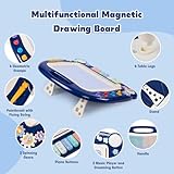 Warmiehomy Magnetic Drawing Board 40x33cm Large Drawing Pad for Kids with Handle & Stand, Educational Toys for 1-3 Years Old Boy Girl as Birthday Gift - Image 4