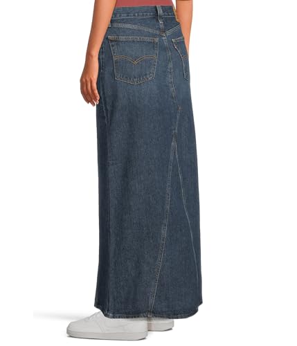 Levi's Women's Iconic Long Skirt Slit3