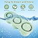 Tcamp Ice Mold for Stanley Cup 30-40 oz Tumbler Cup Ice Mold, Silicone Ice Cube Tray With Lid and Bin for Chilling Cocktails, Whiskey, Drinks, Coffee, Easy Fill and Release Ice Maker (Green)