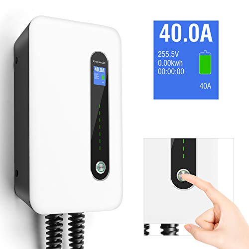 LEFANEV 40A EV Charger Level 2 Station,9.68KW NEMA14-50 Wall Electric Vehicle Charging Station for Electric and Hybrid Vehicles with 20ft Charging Cable - Image 2