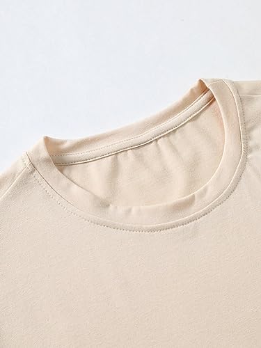 Verdusa Men's Oversized Graphic Tshirts Letter Slogan Drop Shoulder Short Sleeve Round Neck Tee3