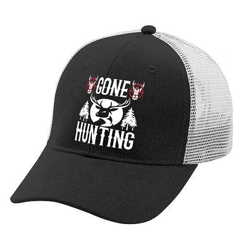 Cowboy hat Men Gone Hunting Mens Sun hat Gym hat Gifts for Her Baseball Hat2