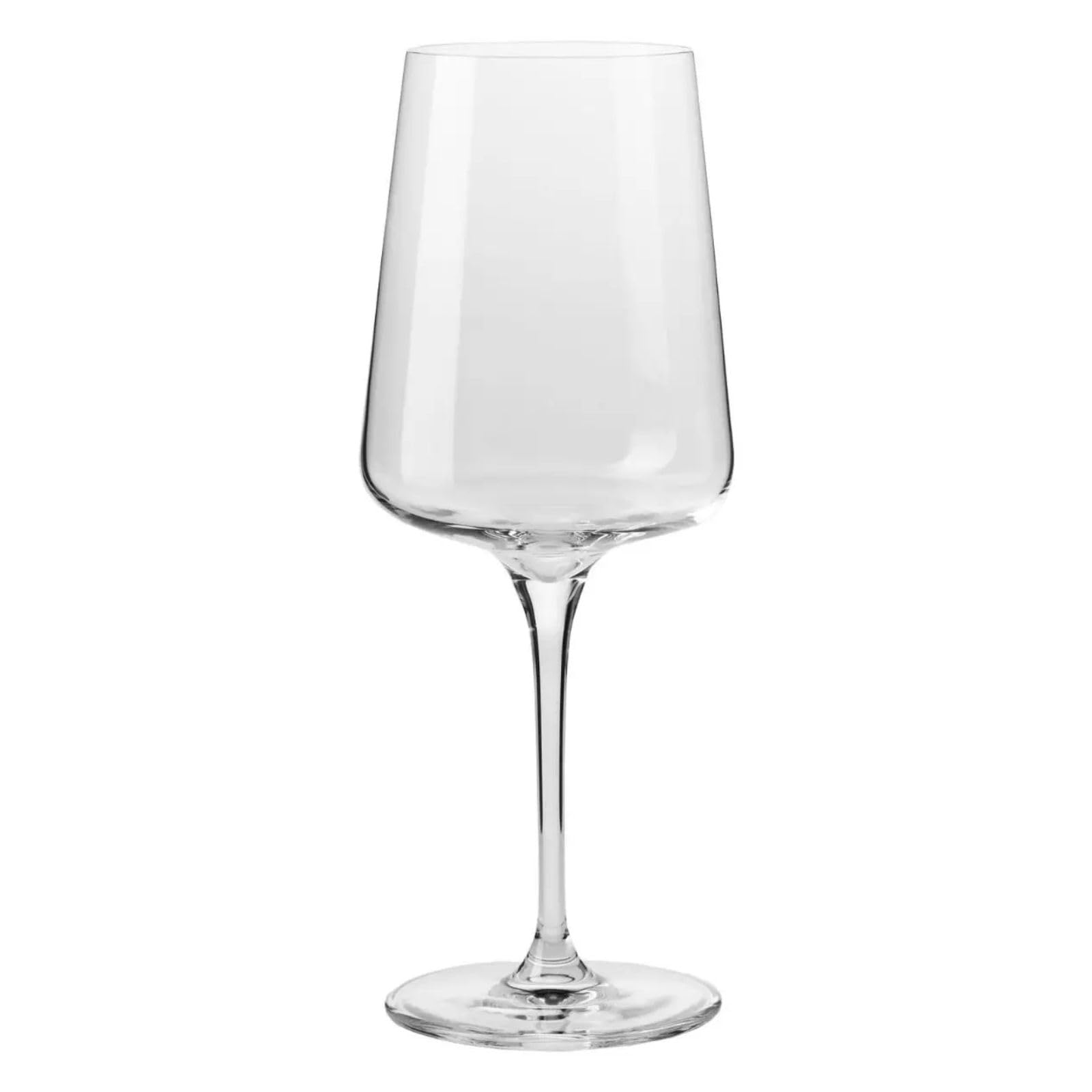 Krosno Klauenglas Rotweingläser | Elegantes Design | 4er Set | 500 ML | Traditionelle Handwerkskunst | Ideal für Zuhause, Restaurant und Party | Spülmaschinenfest | Bleifreies Kristallglas