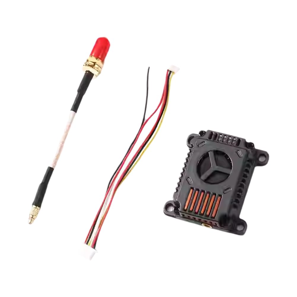 Trasmettitore Video VTX FPV da 5.8 GHz, 3 W, 48 Canali, Regolabile da 25 MW A 1000 MW, 2000 MW, 3000 MW per Droni da Gara FPV A Lungo Raggio