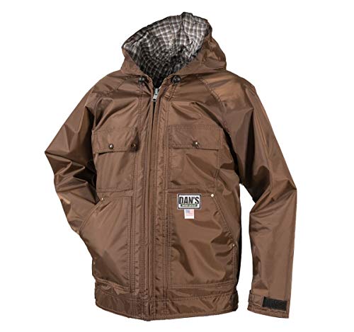 DAN'S Hunting Gear, LLC Sportsman Choice Briar proof Hooded Jacket, Made in U.S.A.