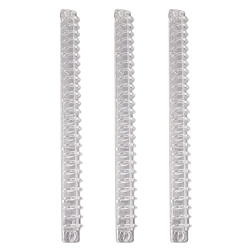 DYNWAVE 3x Anéis de fichário de folhas duráveis Scrapbook Binder em Anéis aberto para encadernação d