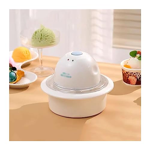 GRFIT heladera Ninja Máquina for Hacer Helados eléctrica, Mini máquina for Hacer Helados for niños, pequeña máquina for Hacer Helados de Cono Dulce Hecha en casa Completamente automática Heladera
