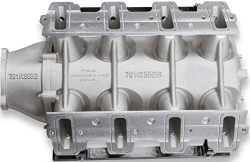 New Holley Modular Lo-Ram Efi Manifold Kit,Front-Feed Plenum,Silver Finish,Compatible With Gm Ls1,Ls2 & Ls6 Gen Iii & Iv Engines #TOP6