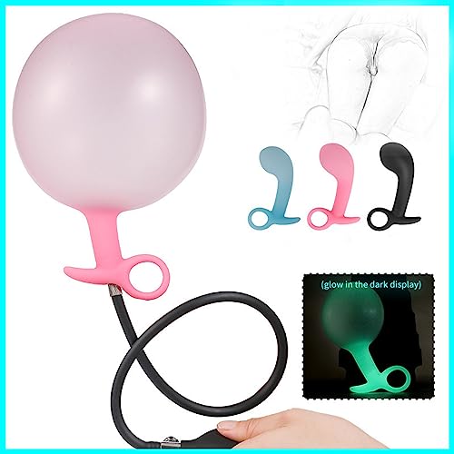 Tapón anal inflable de silicona con bomba manual para dilatación progresiva 2