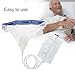 Reutilizable Masculino Femenino Bolsa de Orina, Masculino Orinal Colector Silicona Adultos Hombre...