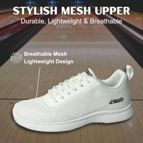 Image of Pyramid Women's Path Lite Seamless Mesh Bowling Shoes - Lightweight Seamless Design, Athletic Fit, Breathable Knit Upper, Universal Slide Soles