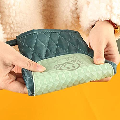 Guantes de algodón para microondas y horno con protección térmica 5