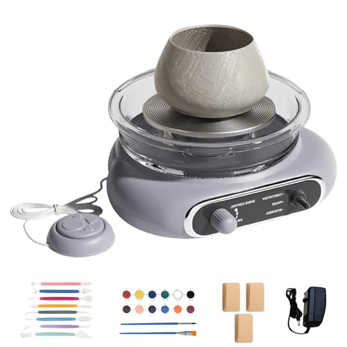 Outils en argile pour débutants et mini tour de potier à offrir pour un anniversaire