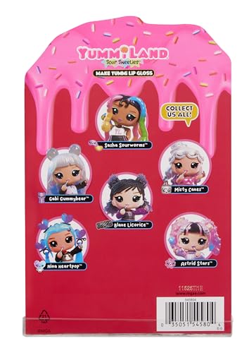Yummiland Muñeca con Brillo de Labios DIY y Llavero miniatura 6
