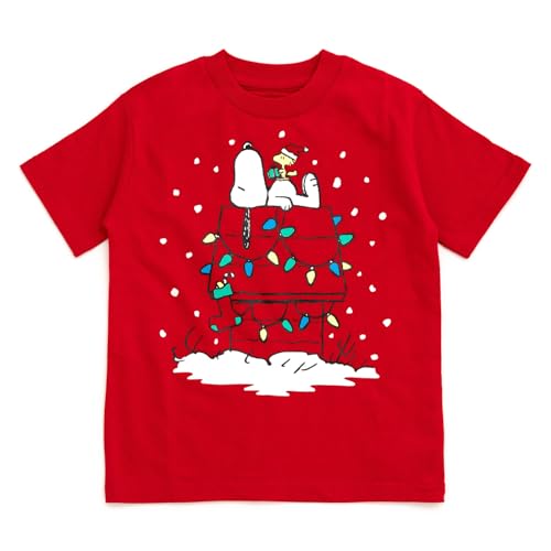 Peanuts Halloween Christmas Valentines Day July 4th St. Patrick's Day T-Shirt Toddler to Big Kid Sizes (2T - 18-20)