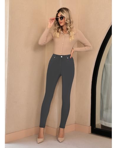 Image of GRAPENT Skinny Jeans for Women High Waist Stretchy Classic High Rise Slimming Jeggings Denim Trousers Pants