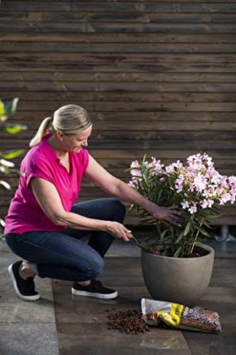 Floragard Blähton Tongranulat zur Drainage - Hydrokultursubstrat - für Pflanzkästen, Kübel oder Töpfe - 50 L