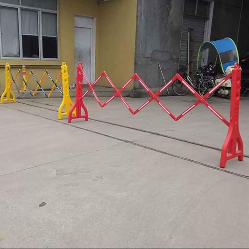 Barrière de circulation portable et réglable extensible pour la sécurité des chantiers - 6