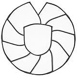 MAGICLULU 10 Stück Teiliges Weiße Aufbügelbare Blanke Textilflicken aus Vliesstoff Langlebig Vielseitig für DIY Kleidung Taschen Hüte und Reparaturen Leicht Robust Angenehm Glatt