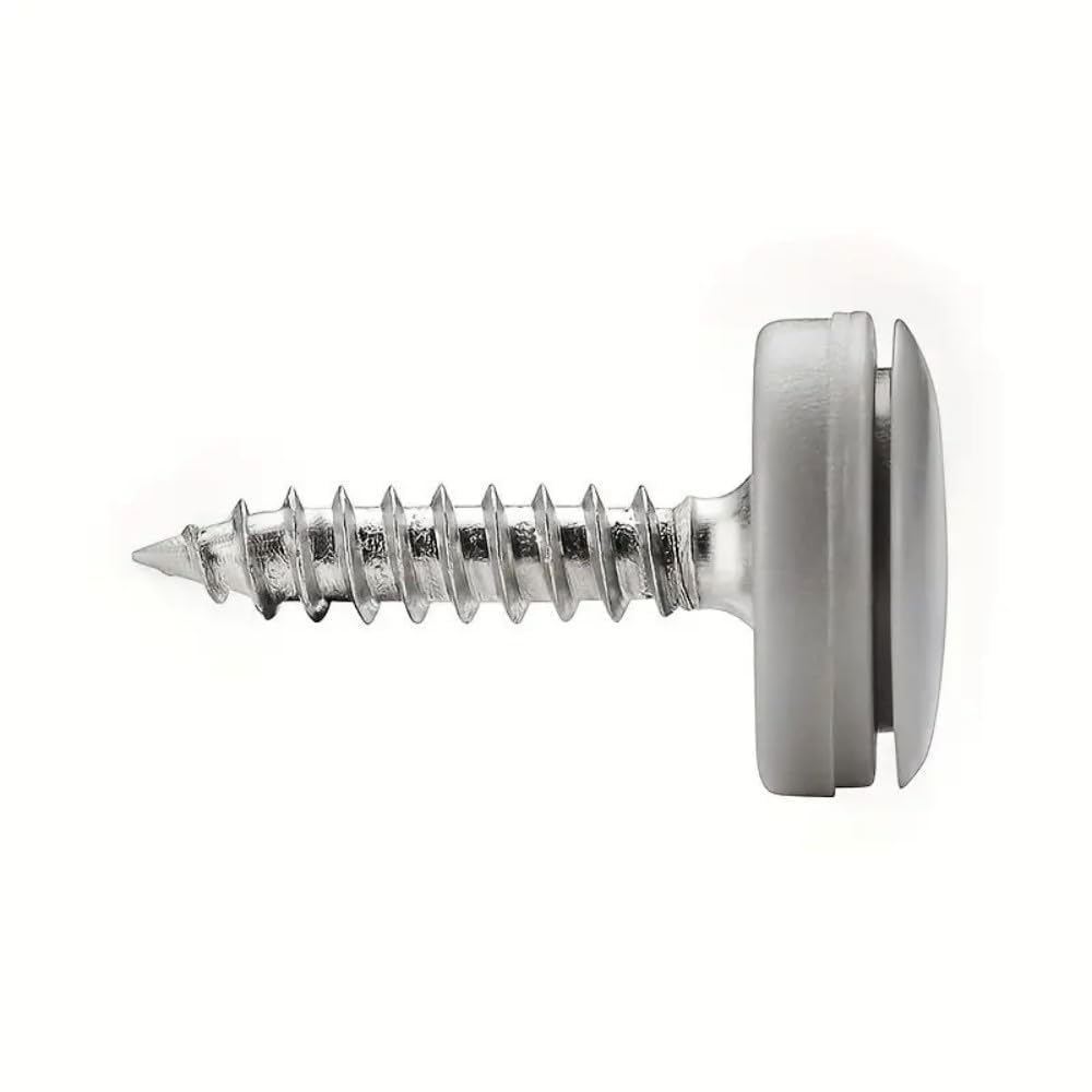 300pcs Screw Caps, Plastic Hinged Screw Cover Caps, Folding Snap Caps, for Covering Protection Furniture, Cabinets(White, Black, Grey) - Image 4