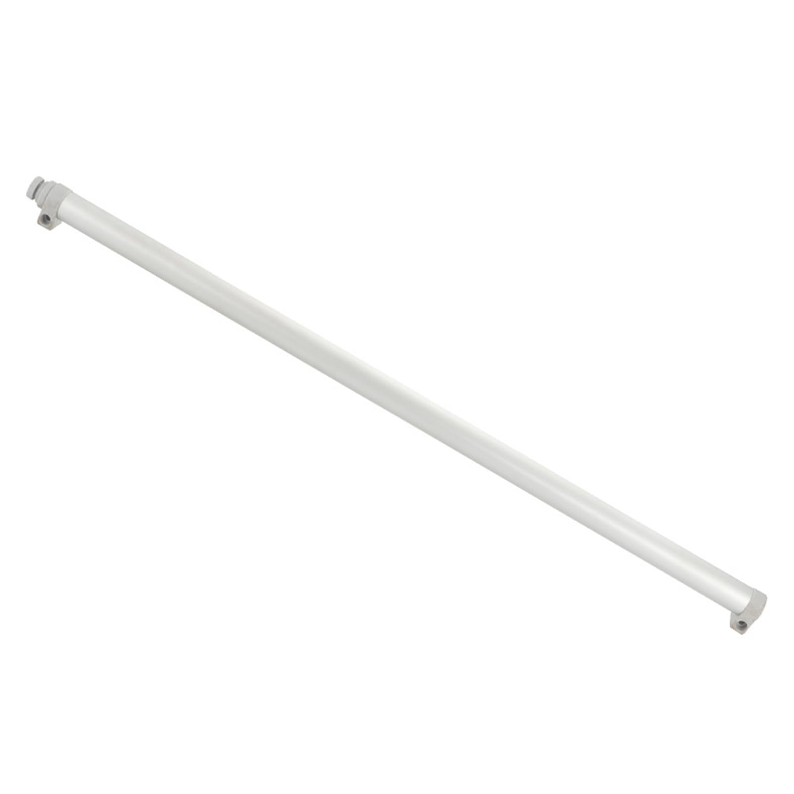 Cierrapuertas automático con puertas de vidrio corredizas, de aleación de aluminio Para blanco, con amortiguación para patio, balcón y baño, 50-70 kg