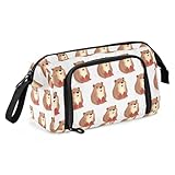 Occasions : design tendance, peut être utilisé comme trousse à crayons, trousse de maquillage, sac de téléphone portable et porte-monnaie. C'est un excellent cadeau pour les enfants, les garçons, les filles, les adolescents. Choix parfait pour l'université, l'université, l'école, les voyages, le travail, le bureau, etc.