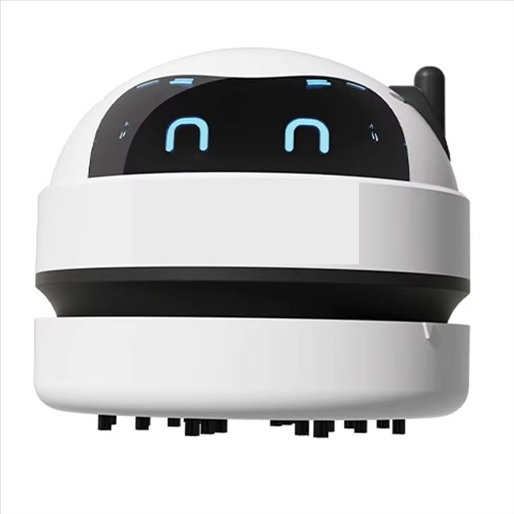 Hndhbfgrt Dust Sweeper Mini Desktop Cordless Vacuum Cleaner Air Duster Computer Dust Collector for Home Keyboards