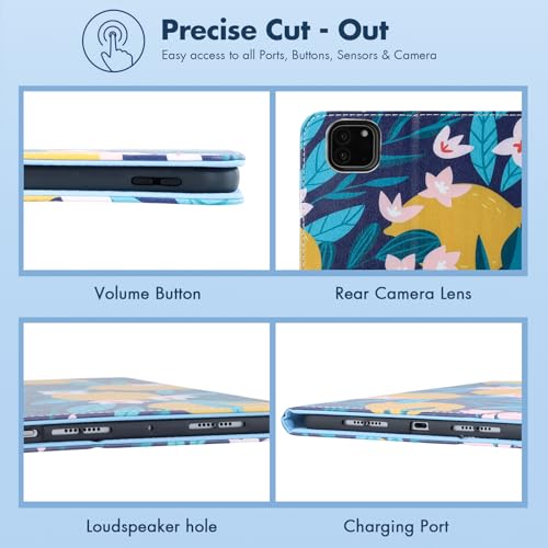 Protège-écran iPad Pro 13 2024 antichoc couverture complète Dteck - 4