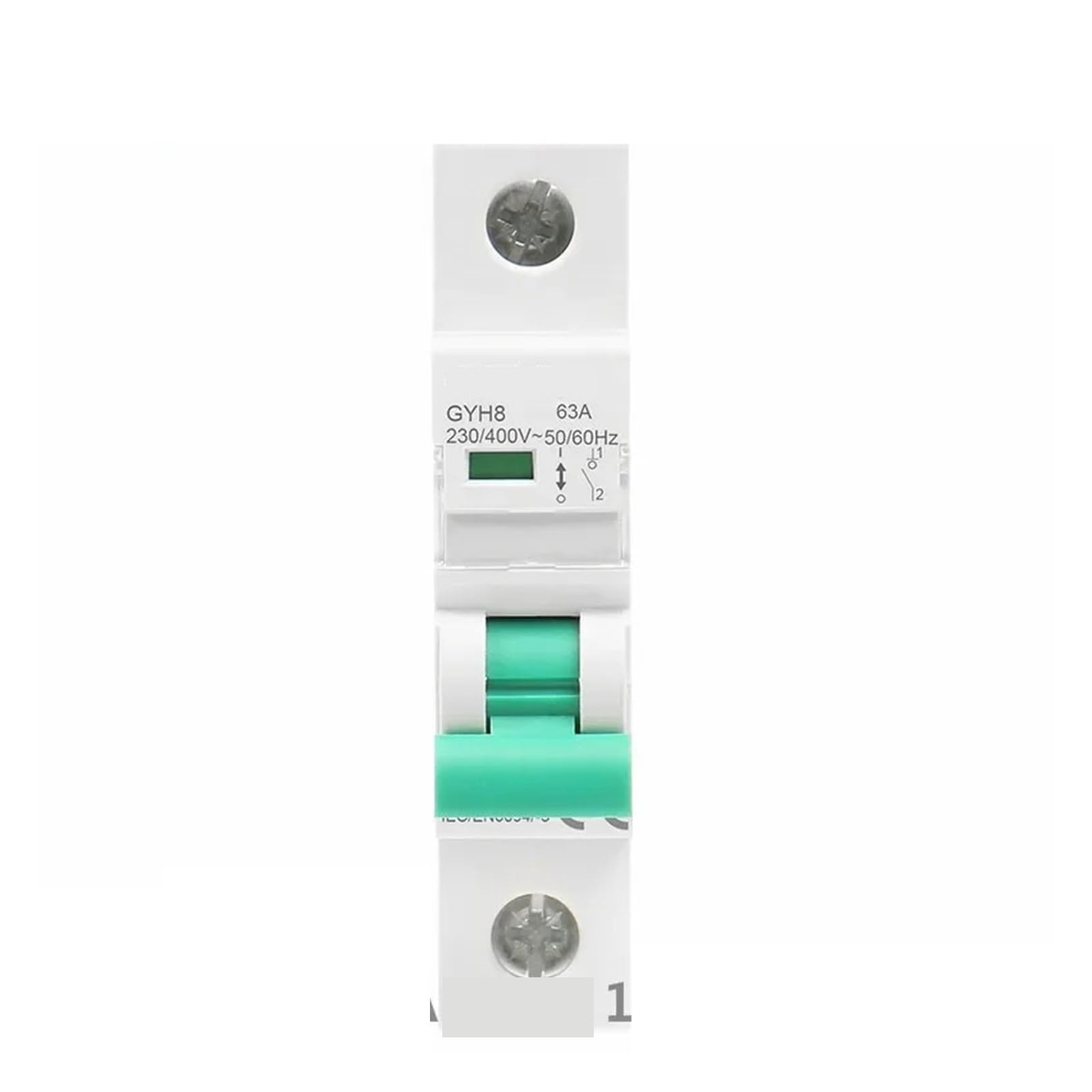 Interrupteur rail DIN GYH8 100A pour rénovation tableau électrique