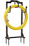 Skycarper Garden Hose Reel Holder Water Hose Hanger Organizer Stand,Bronze