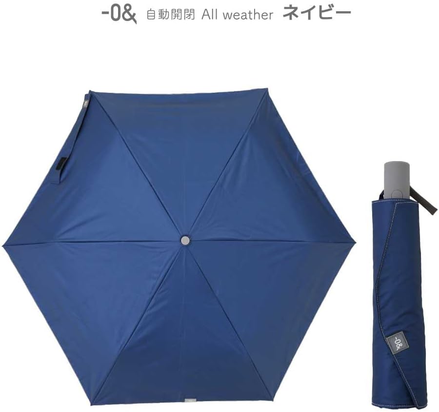 Ogawa Sun Umbrella for Rain or Shine, 0 & Zero and UV Protection & Light Shading Rate Over 99% Heat Repellent