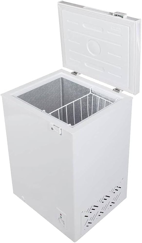 [美品]　冷凍庫 家庭用　99L　フリーザー　上開き Amazon.co.jp: 冷凍庫 家庭用 小型 99L ノンフロン チェストフリーザー