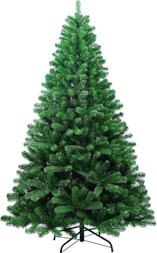 شجرة كريسماس اصطناعية بطول 5 قدم - 1.5 متر مع 1200 طرف مع حامل مع...