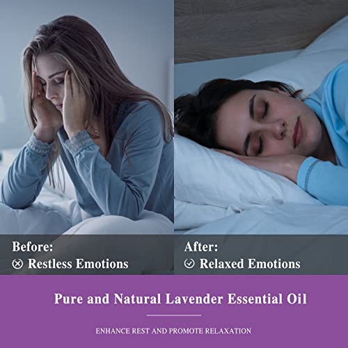 Lavender Essential Oil 30Ml/ 1.01Fl.oz, Mayjam Pure Aromatherapy Lavender Oil For Massage, Diffuser, Soap Making, Long Lasting Scents #TOP3