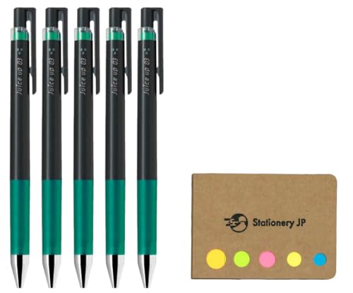 Pilot juice up 03 �m�b�N���Q���C���N�y���A�n�C�p�[�t�@�C���|�C���g0.3mm�A�O���[���C���N�A5�{�p�b�N�A�tⳃo�����[�Z�b�g�B