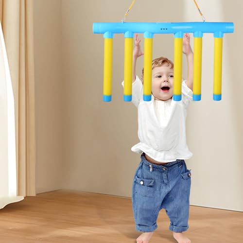 Reflex Challenge Game, Reaction Training Toy, Drop Sticks Game, Catching Sticks Games, Hand Eye Coordination Training Reflex Challenge, 3 Adjustable Speed, Upgrade Remote Control (Blue)