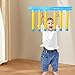 Reflex Challenge Game, Reaction Training Toy, Drop Sticks Games, Catching Sticks Game, Hand Eye Coordination Training Reflex Challenge, 3 Adjustable Speed, Upgrade Remote Control (Upgrade Blue)