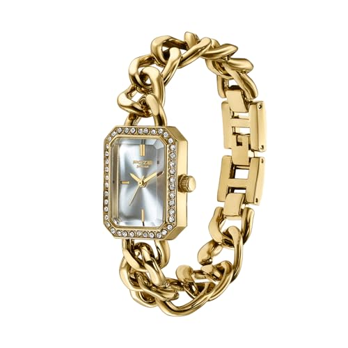 Image of Sonata Poze 7 Analog Silver Dial Silver Brass Strap Watch for Women - SP80157YM01
