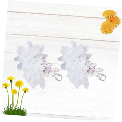 BESTYASH 1pair White Flower Girl Gloves for Boy Girl Elegant Wrist Gloves for Weddings Baptisms and Parties Dreamy Princess Costume Accessories4