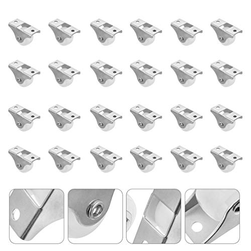 DOITOOL 24PCS Gaveta Gaveta Móveis Rodízio de Rodas de Ferro DIY Silencioso Rodízio Durável Swivel R