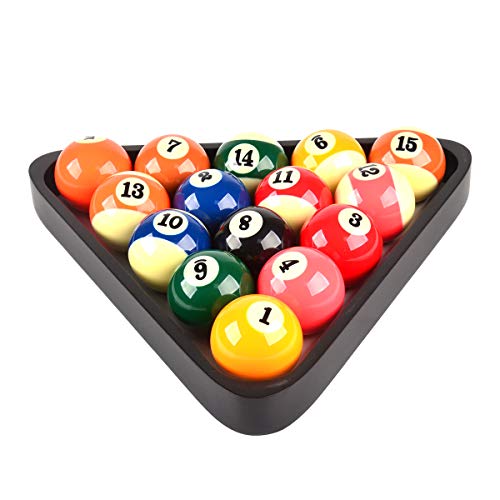 Solid Wood Pool Ball Triangle Rack, Pool Table Ball Holder Positioning Rack,2-1/4" Pool Ball Rack - Image 4