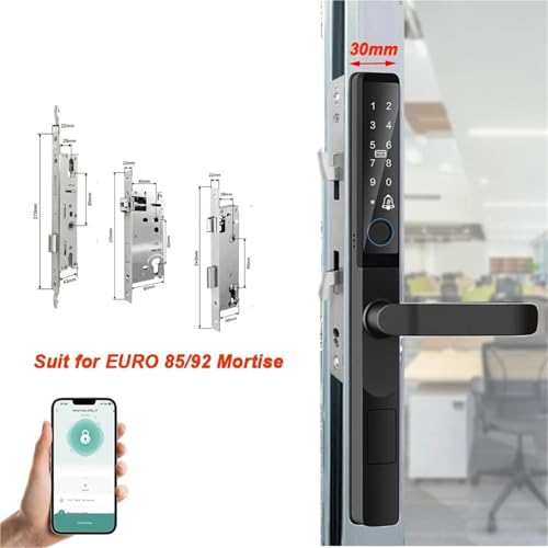 Serrure Intelligente Connectée WiFi 3585 Sliding Mortaise 85mm 92mm Mince