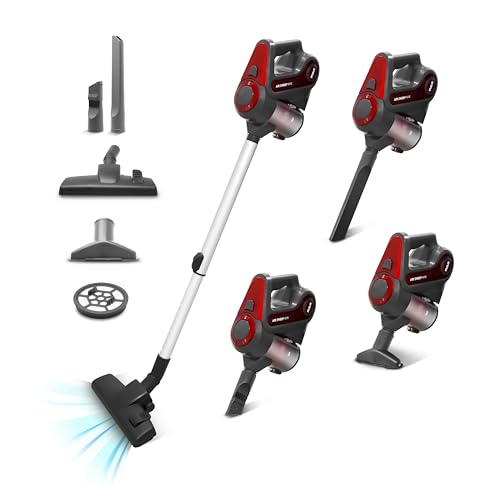 Opiniones y reviews de Aspiradoras de mano al mejor precio. 48 RCA Aspiradora de Mano NYX RC-A1 – 2 en 1 para Hogar y Auto con Succión Potente, Cable de 5 m, Tanque Removible de 0.6 L, Filtro Lavable y Accesorios Multifuncionales – Color...