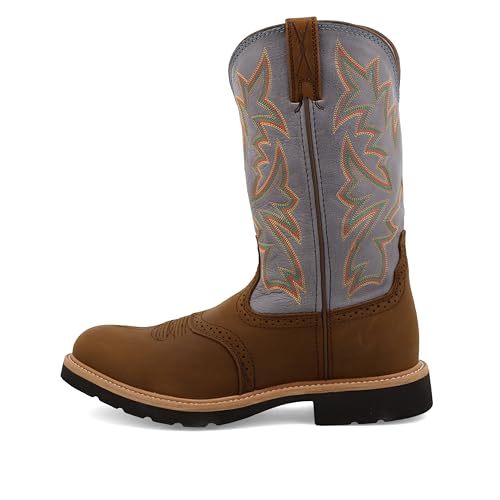Image of Twisted X Mens 12 inch Pull On Soft Toe Western Work Boot