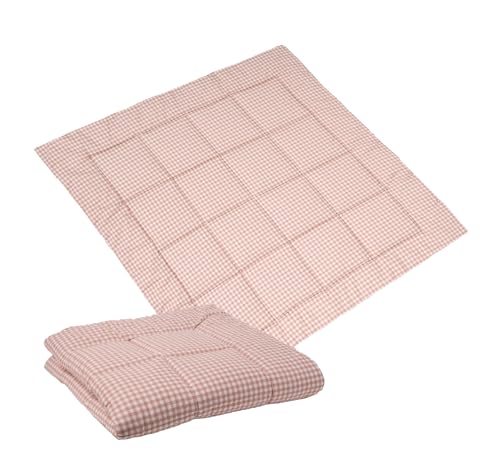 molis&co. Tapete de jogos para bebé. Tapete infantil extra grande 120 x 120 cm dobrável, portátil, tapete de chão para crianças pequenas e bebés OEKO-TEX 100.