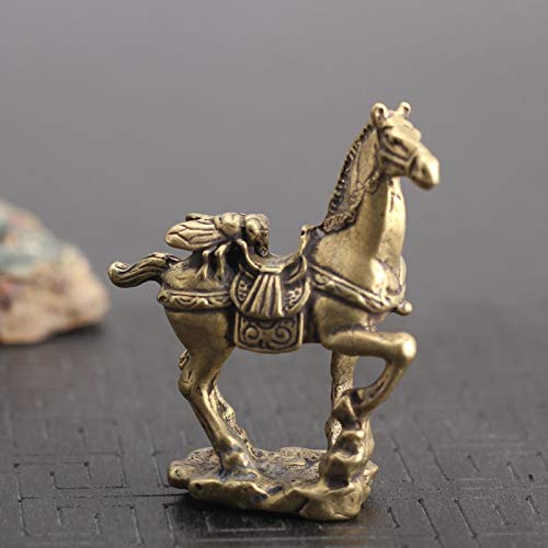 Petit animal en laiton vintage pour sublimer votre étagère de bureau