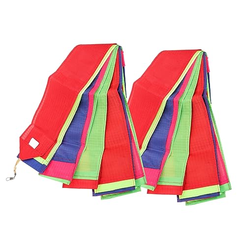 VICASKY Kite Tail Kites 2 Pcs DIY Nylon Easy to Attach Great for Outdoor Activities