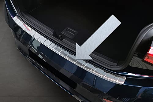 Ladekantenschutz Edelstahl Silber kompatibel mit Cupra Born ab Baujahr 09.2021-3235614